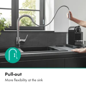 Kitchen Tap with Pull-out Spray