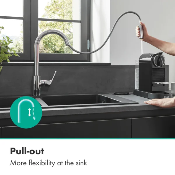 Kitchen Tap with Pull-out Spray