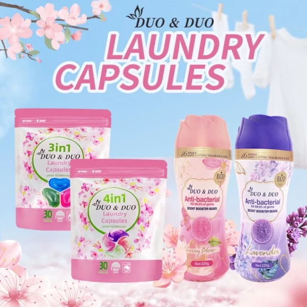Laundry Pods Plant Based Anti Bacterial