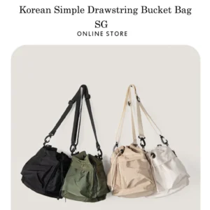 Shoulder Sling Bucket Bag
