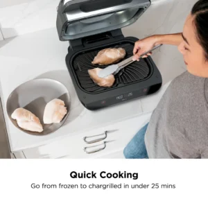 Smart Indoor Grill & Air Fryer