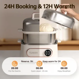 Multifunction Double-Layer Steamer Electric Cooking Pot
