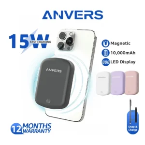 Fast Charging Wireless Magnetic Power Bank
