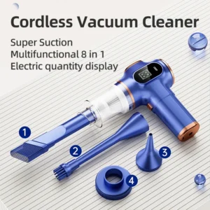 Quick Cleaning Small Handheld Cordless Vacuum