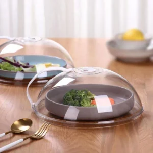 Microwave Transparent Plate Cover Lid